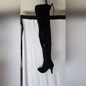 Black Over-the-Knee Women's Boots